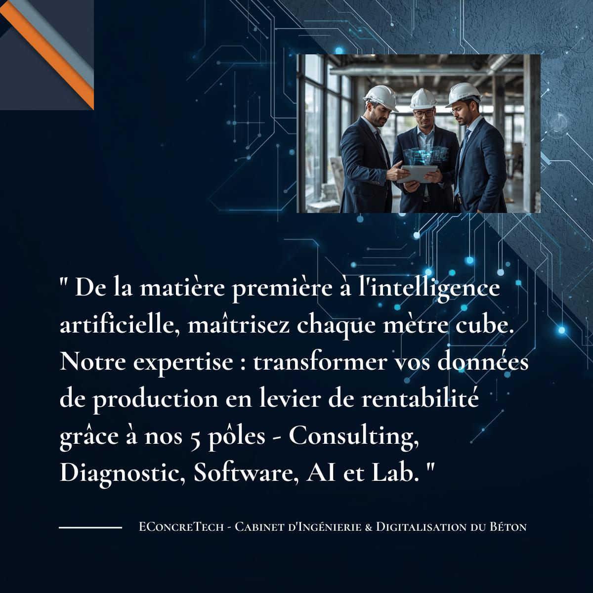 eConcreTech - Ingénierie et Digitalisation